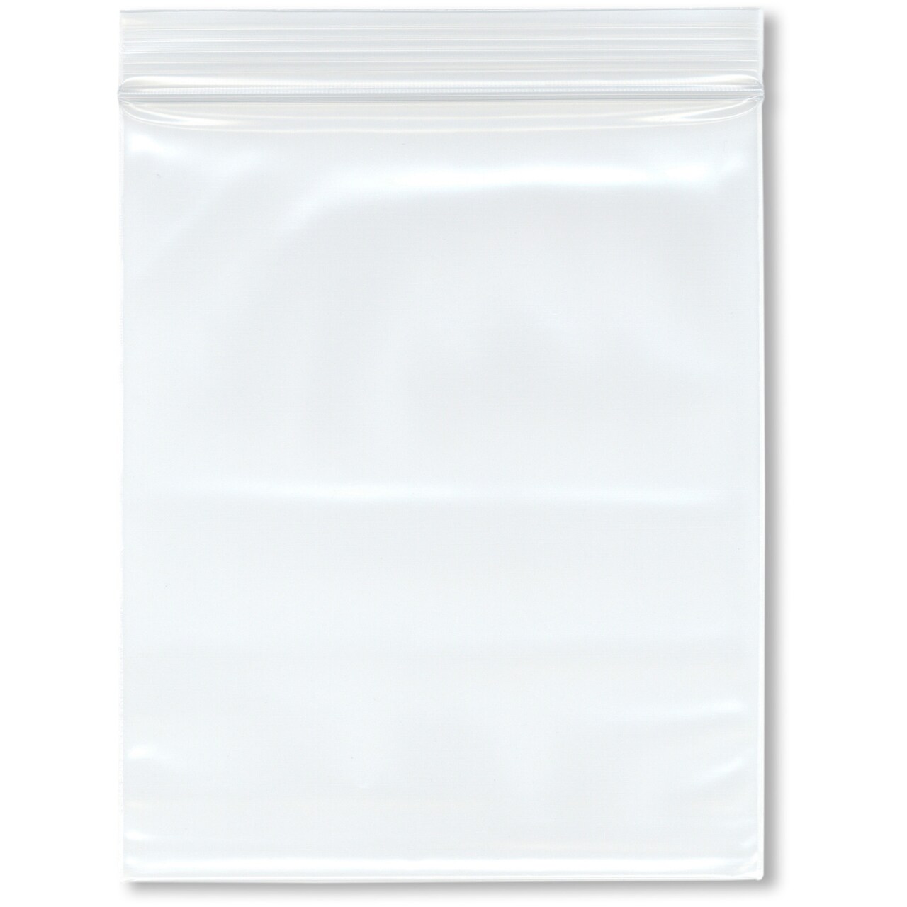 Plymor 5" x 6" (Pack of 100), 4 Mil Heavy Duty Zipper Reclosable Plastic Bags